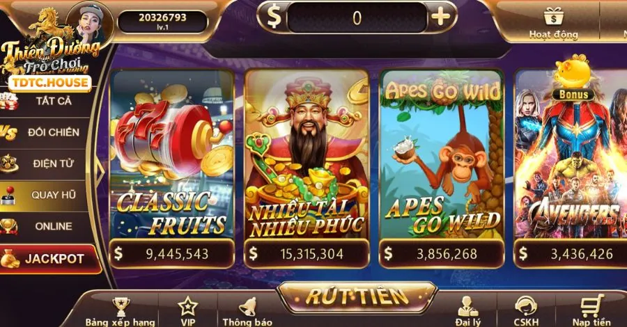 Game Slot Jackpot Lũy Tiến 69win